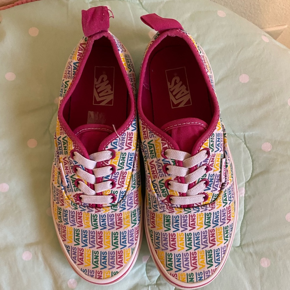Vans Classic Multicolored Kids Sneakers size 4